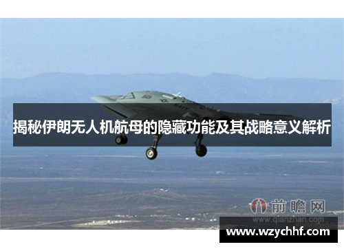 揭秘伊朗无人机航母的隐藏功能及其战略意义解析